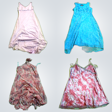 Designer Dress Bundle: 12 Pc Women's Fashion Mix Maxi, Midi & Mini Dresses