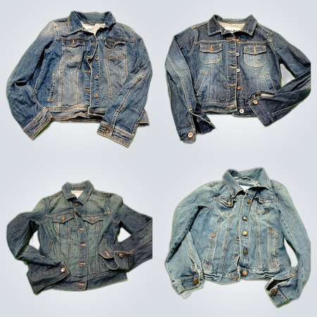 Chaqueta de mezclilla Y2K