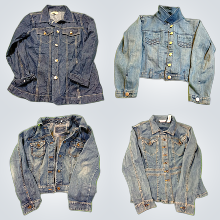 Chaqueta de mezclilla Y2K