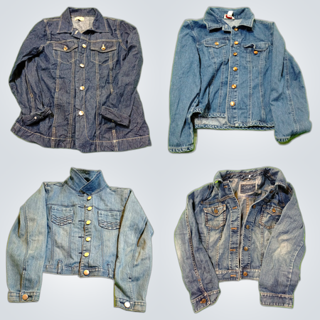 Veste en denim Y2K