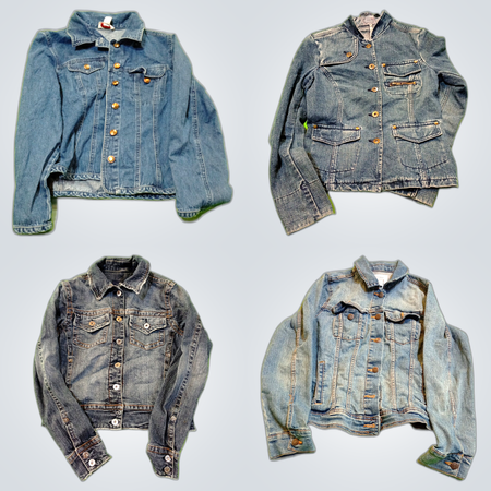 Chaqueta de mezclilla Y2K