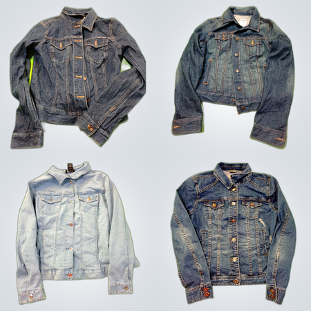 Y2K Racer Denim Jacket