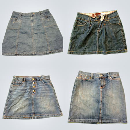 Denim Mini Skirt Unknowns