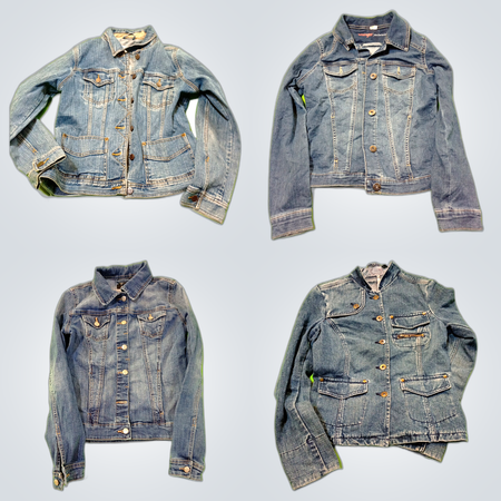 Chaqueta de mezclilla Y2K