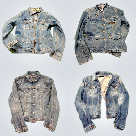 Y2K Racer Denim Jacket