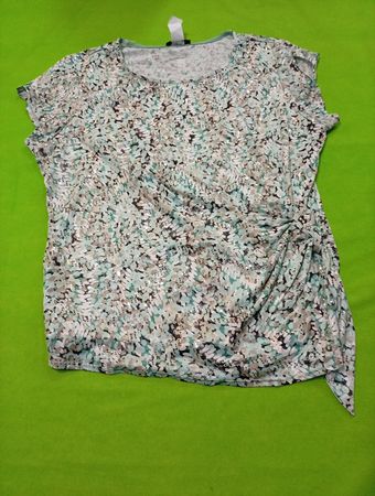 MASK Printed Sleeveless Blouse