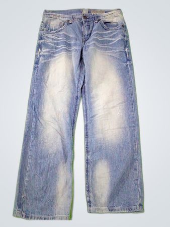 Entspannte Passform Hellblaue Jeans