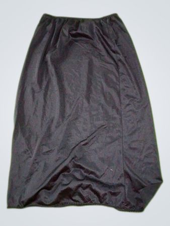 Jupe midi noire sans marque