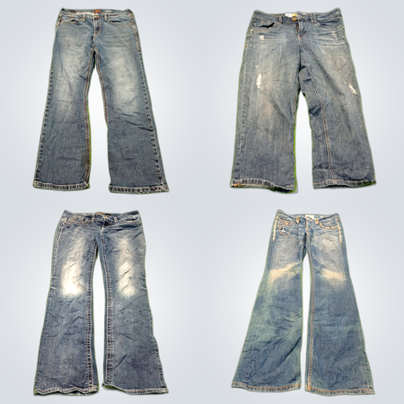 Damen 3er Pack Jeans