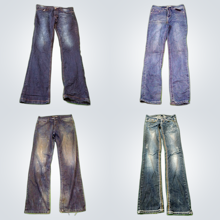 Straight Leg Blue Jeans Bundle
