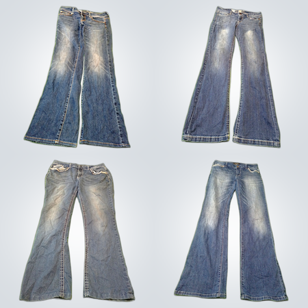 Jean bootcut 5 pièces