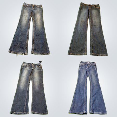 Fashion Bootcut Denim Jeans