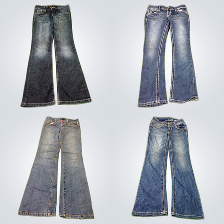 5-Pair Bootcut and Flare Jeans
