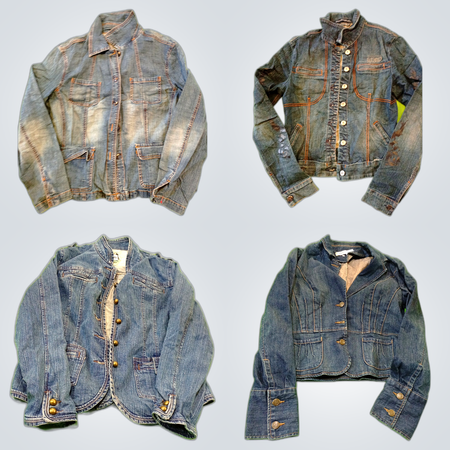 Denim Jackets Vintage Style Bundle