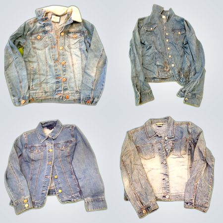 Denim Jackets with Shearling