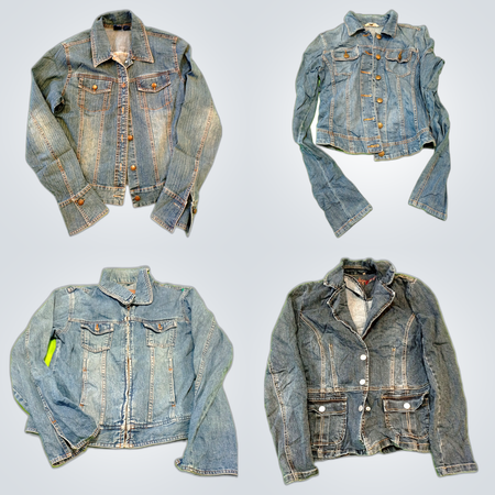 5 Unknown Vintage Denim Jackets
