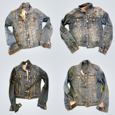 Vintage Denim Jackets Bundle