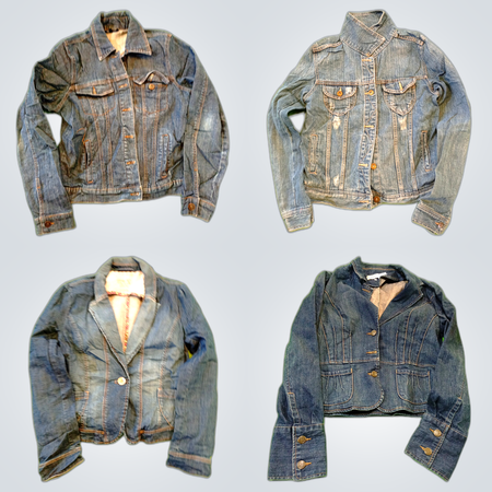 Denim Jackets 5-Pack Bundle
