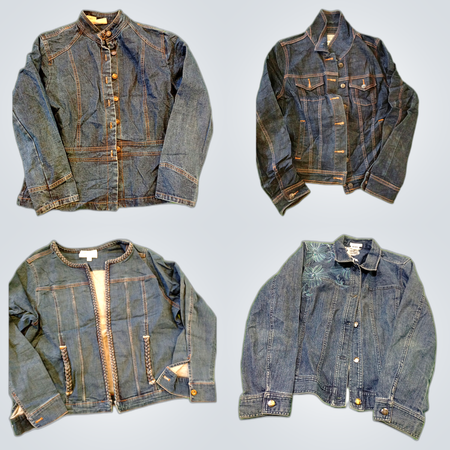 Denim Jackets with Clasp