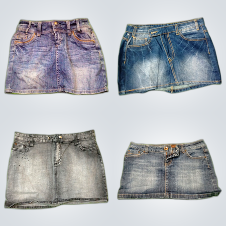 Denim Mini Skirt Unknowns