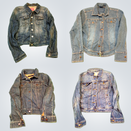 Vintage Denim Jacken Bundle