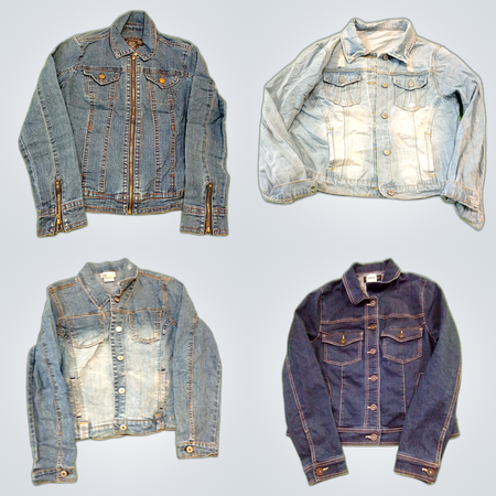 Denim Jackets Y2K Racer Style