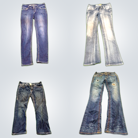 5-Pair Bootcut Jeans Bundle