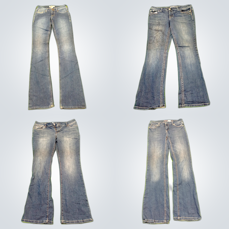 5-Pair Bootcut and Flared Jeans