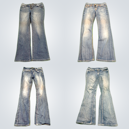 Flared and Bootcut Jeans Bundle