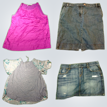 Loft Y2K Denim Skirts