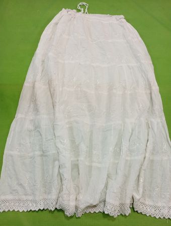 White Lace Skirt