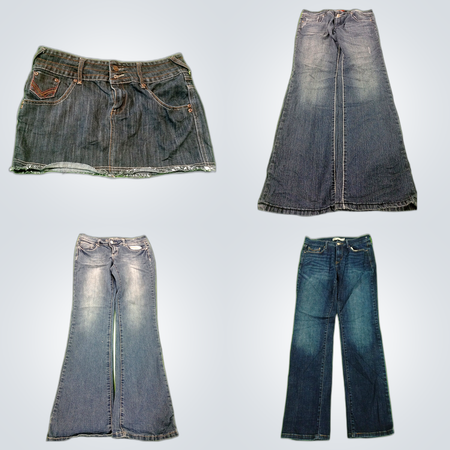 Y2K Denim Shorts Bundle