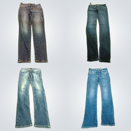 Y2Kブーツカットジーンズバンドル