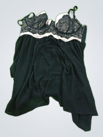 Torrid Black Lace Slip Dress