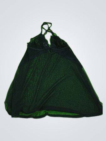 Auden Black Lace Slip Dress