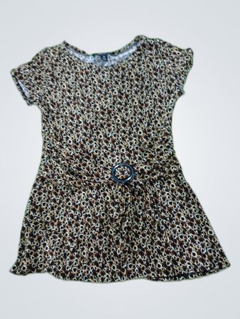 Perceptions New York Leopard Print Mini Dress