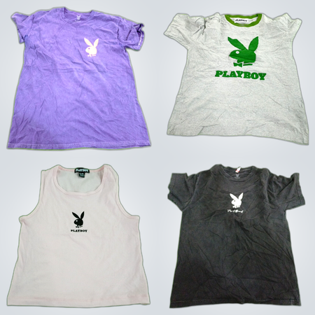 T-shirts imprimés Playboy Y2K