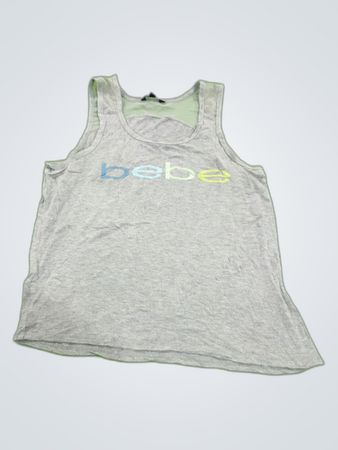 Camiseta Regata Logo Cinza Bebe Sport