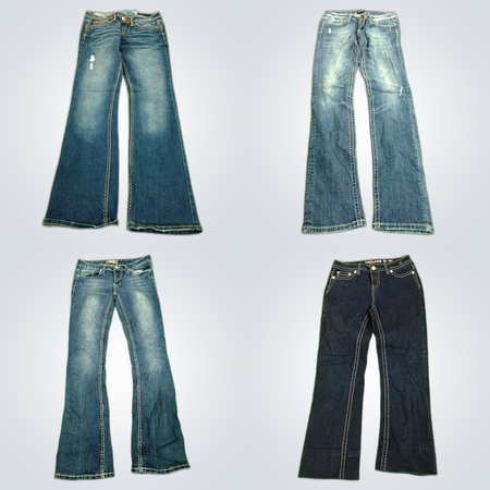 Y2K Fashion Bootcut Jeans