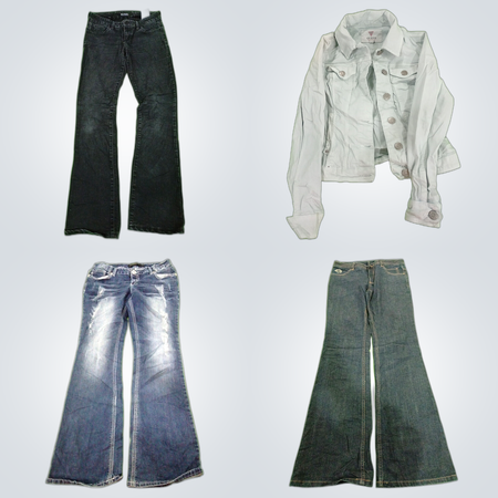Guess Y2K Flare Jeans Bundle