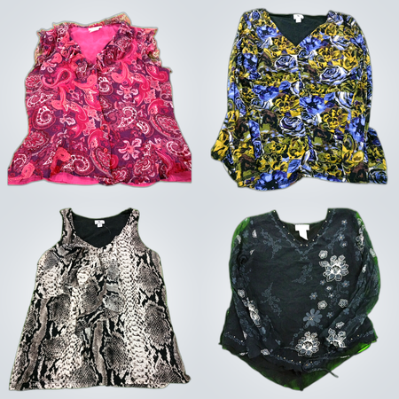 Worthington Y2K Blouses