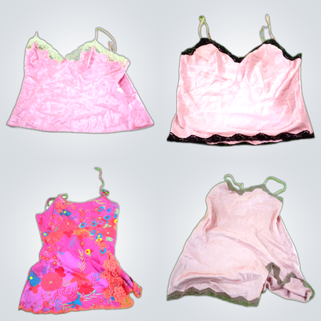 Victoria's Secret Y2K Lace Trim Camisoles