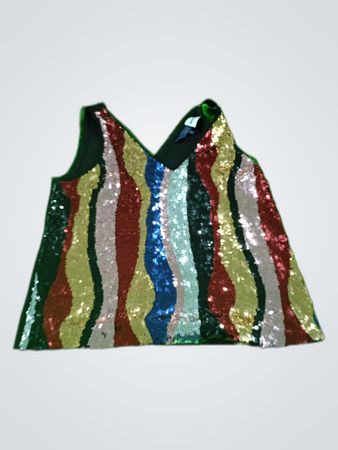 Rachel Roy Sequin Top