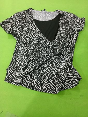 Zebra Print Top