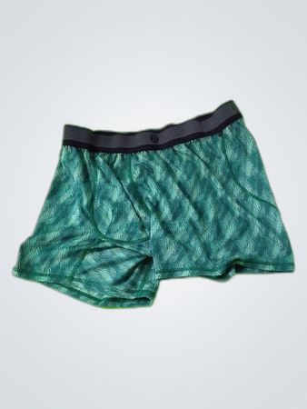 Nike Men's Teal Patterned Boxer Briefs