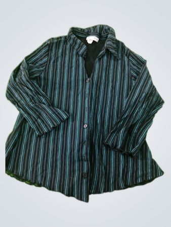 DORI Striped Button-Up Shirt