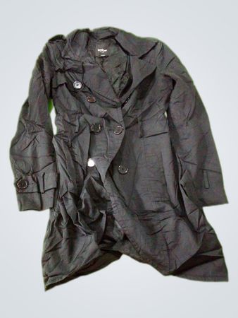 Bebe Black Trench Coat
