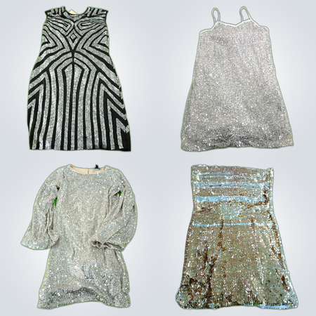 Sequin Dress Bundle: Bebe, H&M, Eloquii & More Sequined Mini Dresses