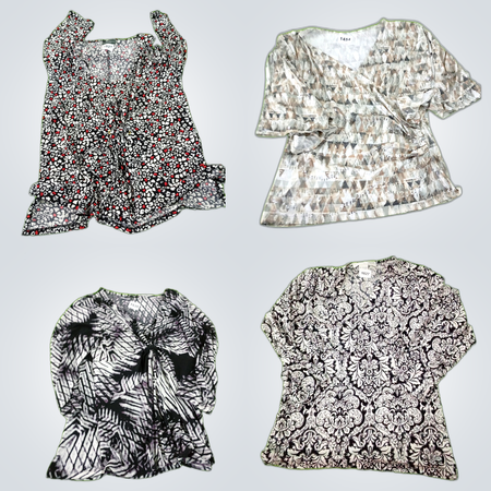 Y2k Printed blouse bundles