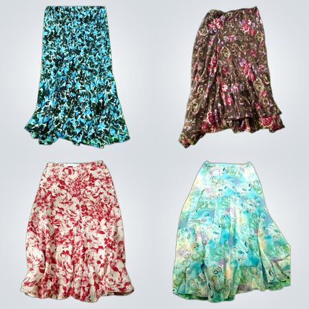 Y2k Floral skirts